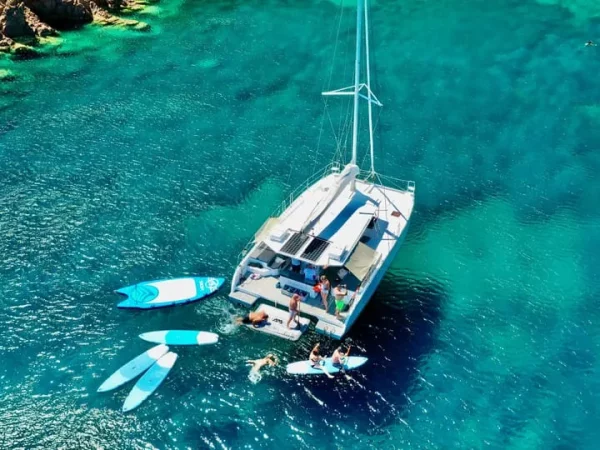 Calanques Catamaran Tour & Standup Paddle